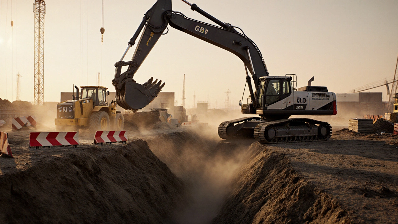 Что относится к строительной технике: полный список машин и оборудования для стройки