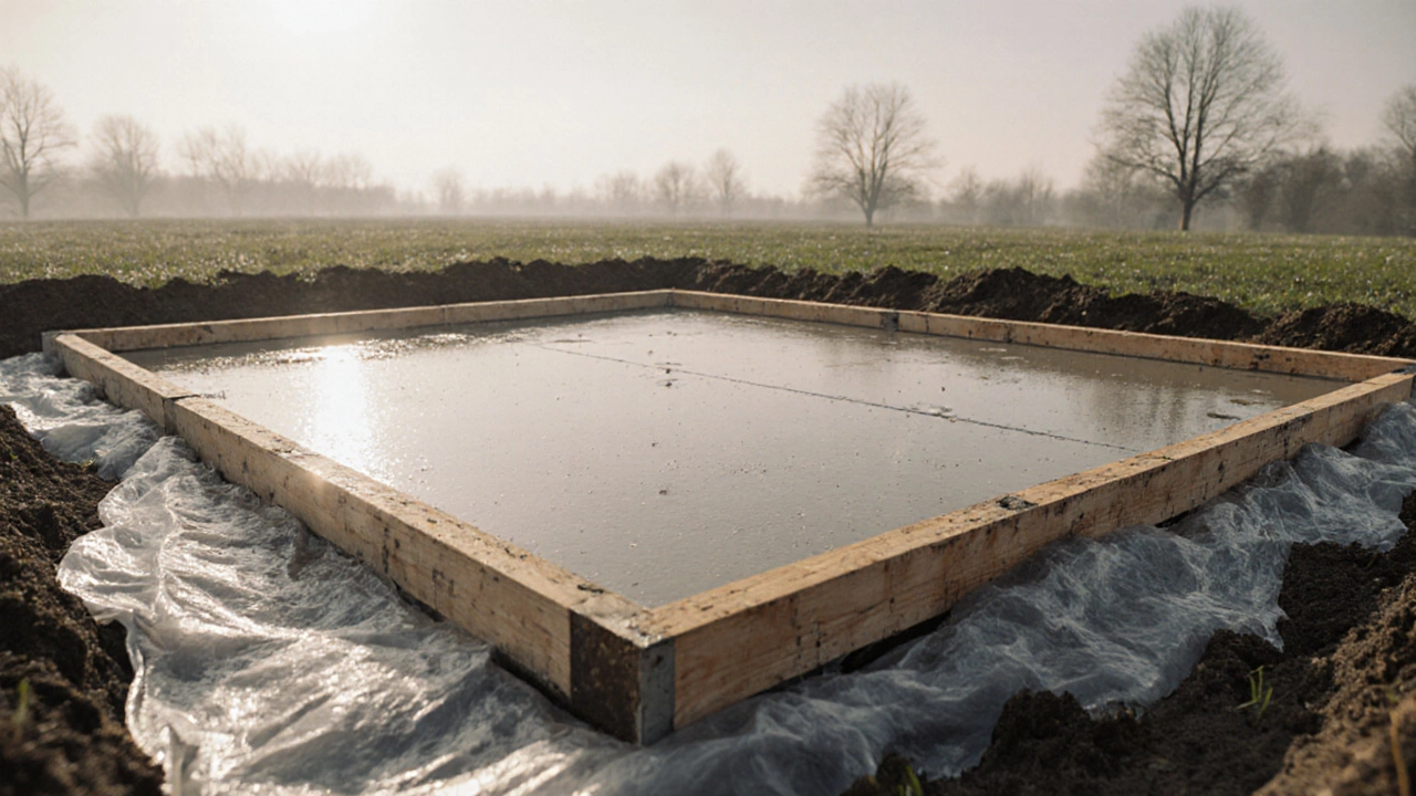 Сколько дней должна стоять опалубка после заливки бетона?