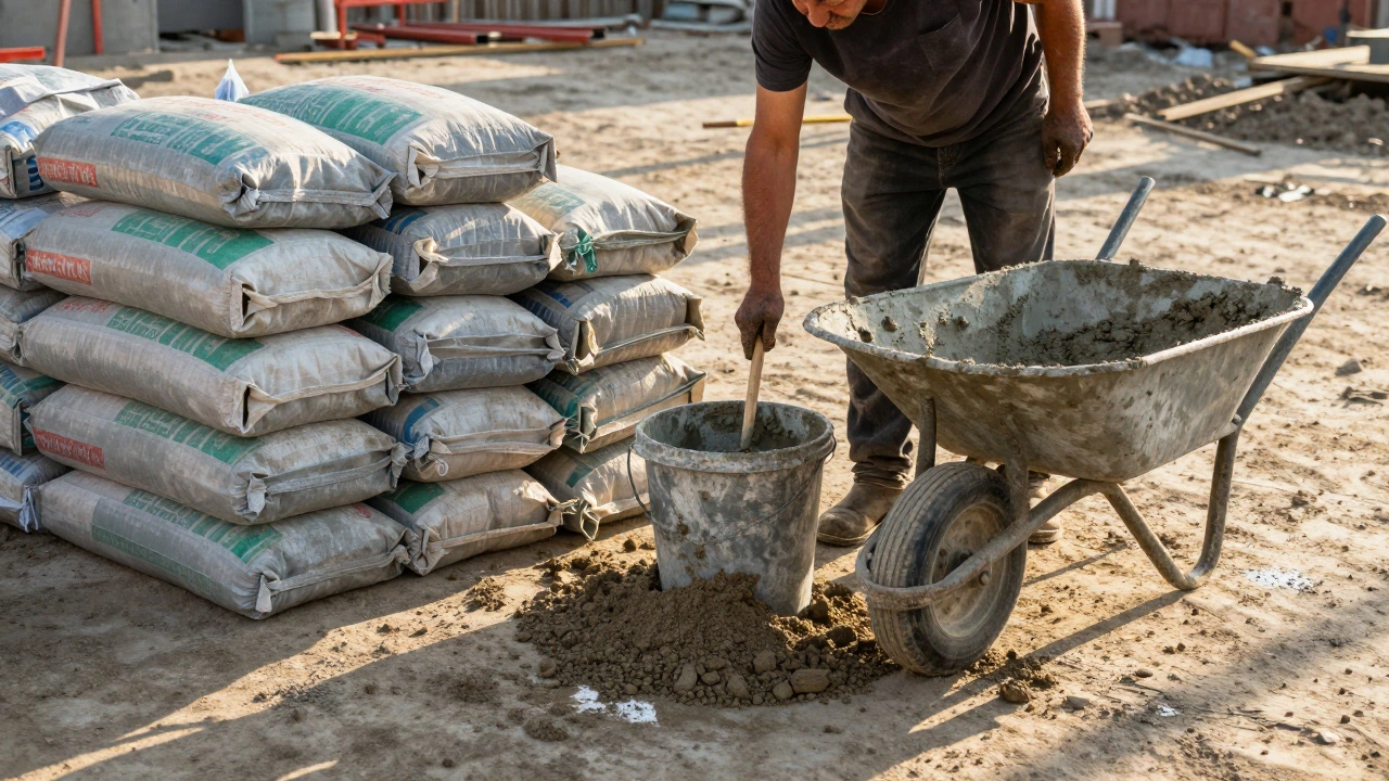 Сколько раствора получается с одного мешка цемента 50 кг? Расчет бетона для фундамента и кладки