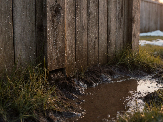 Нужно ли оставлять зазор между забором и землей? Правильный зазор для долговечности
