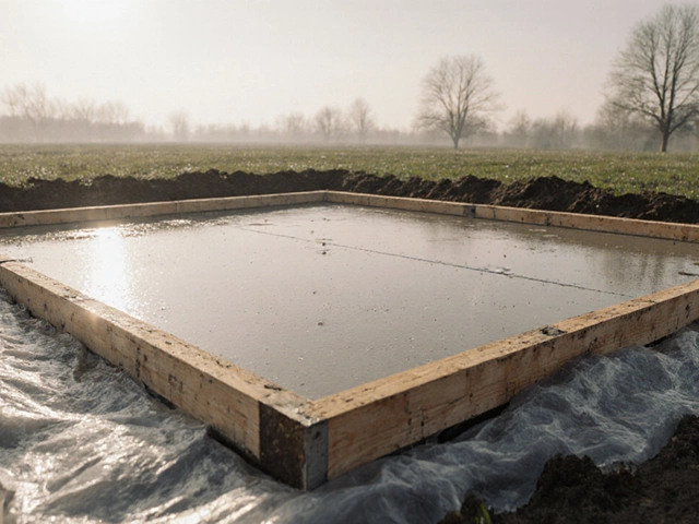 Сколько дней должна стоять опалубка после заливки бетона?