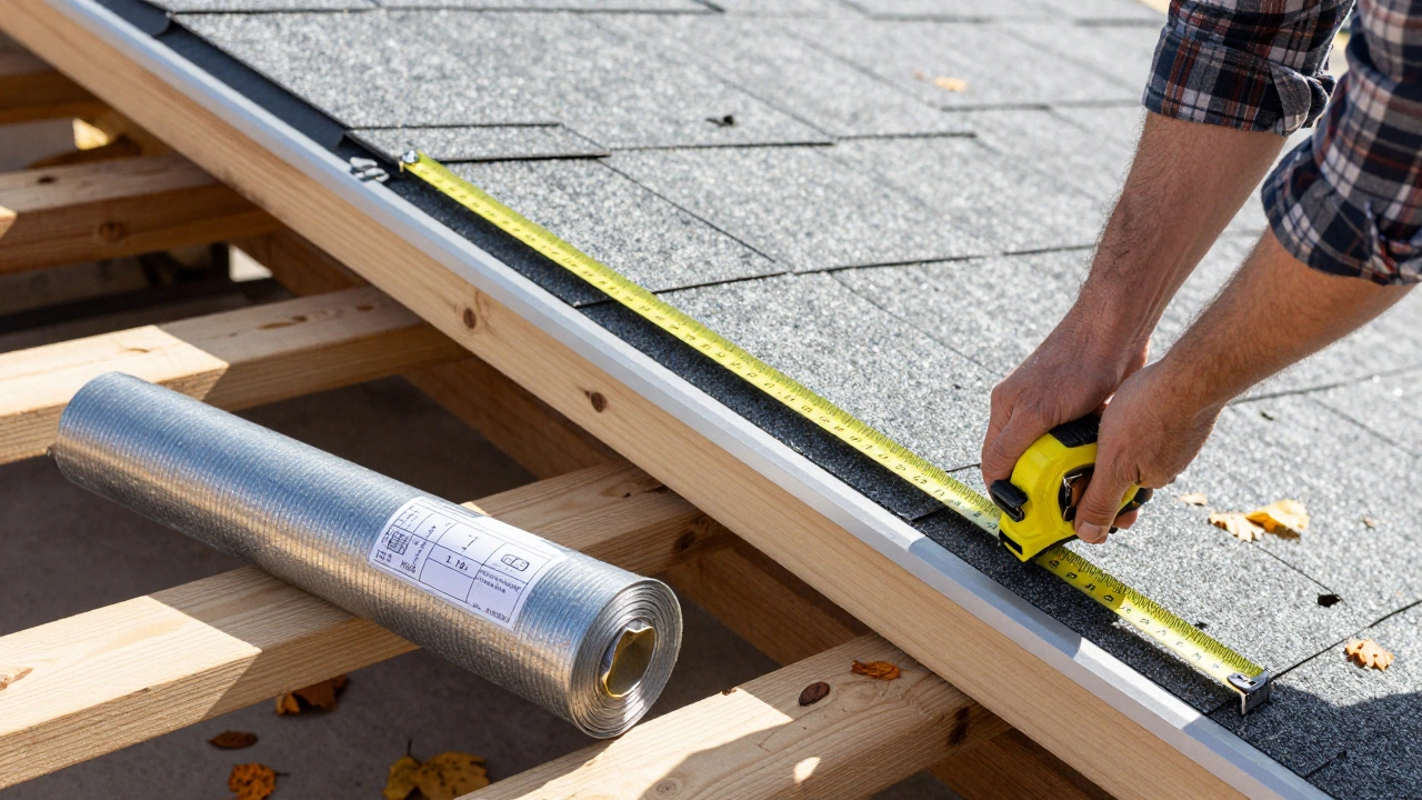 Как отсчитать м² от погонных метров при расчете кровли