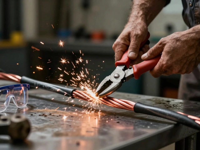 Чем отрезать толстый медный кабель: лучшие инструменты и способы