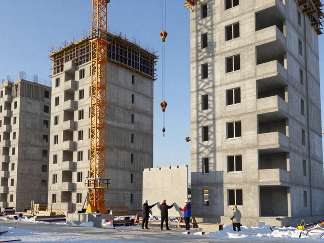 Какие бывают основные виды технологий строительства многоквартирных домов?