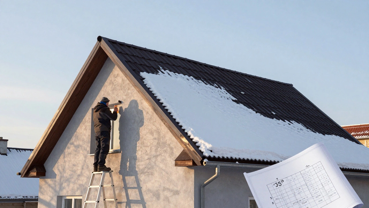 Как рассчитать размер крыши дома: пошаговая инструкция с примерами