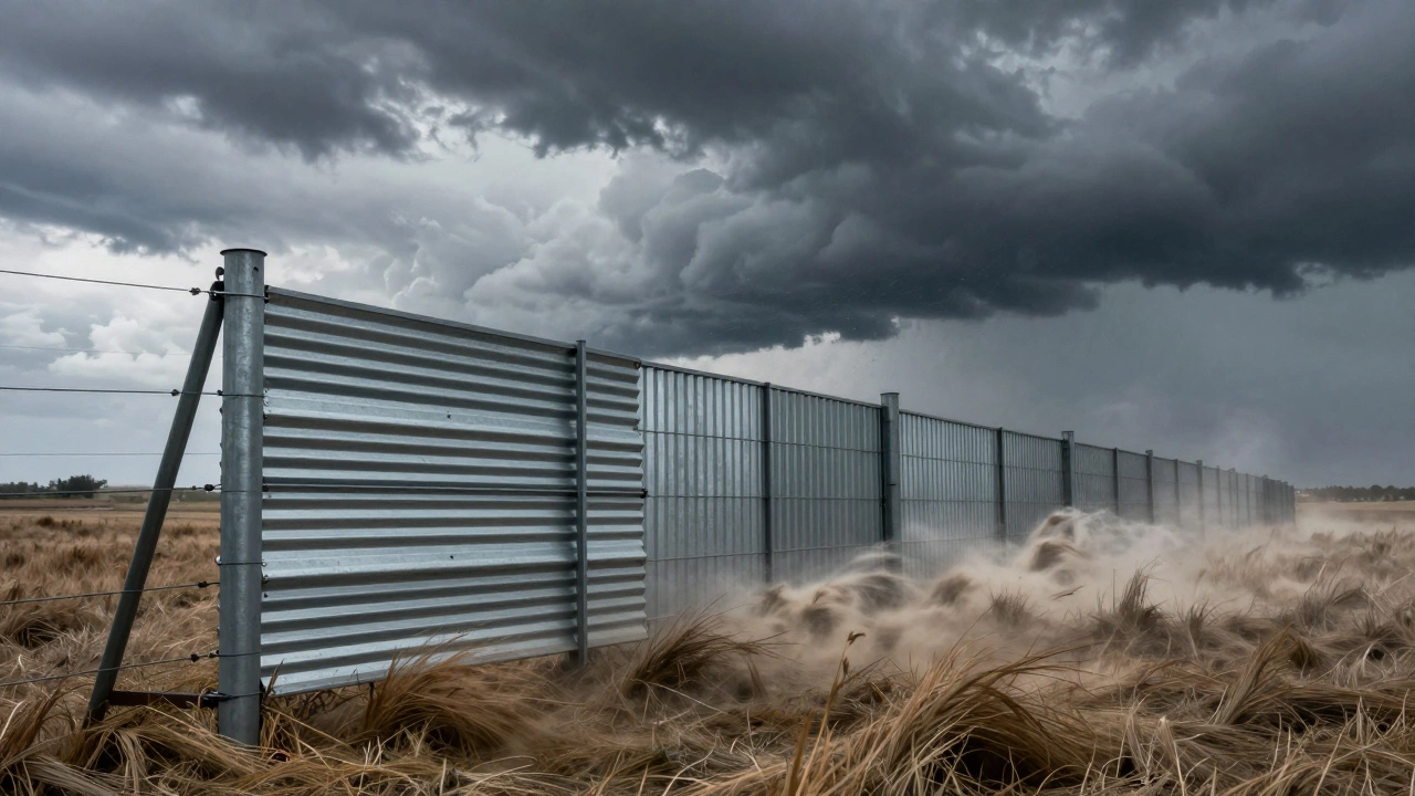Какой забор выдержит сильный ветер: выбор материалов и фундамента