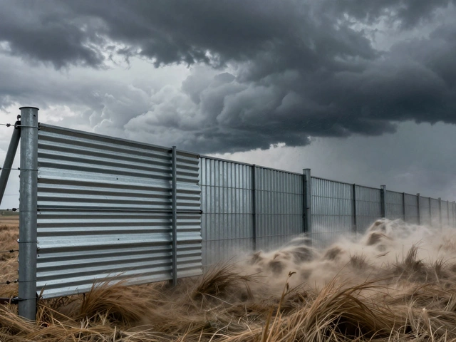 Какой забор выдержит сильный ветер: выбор материалов и фундамента