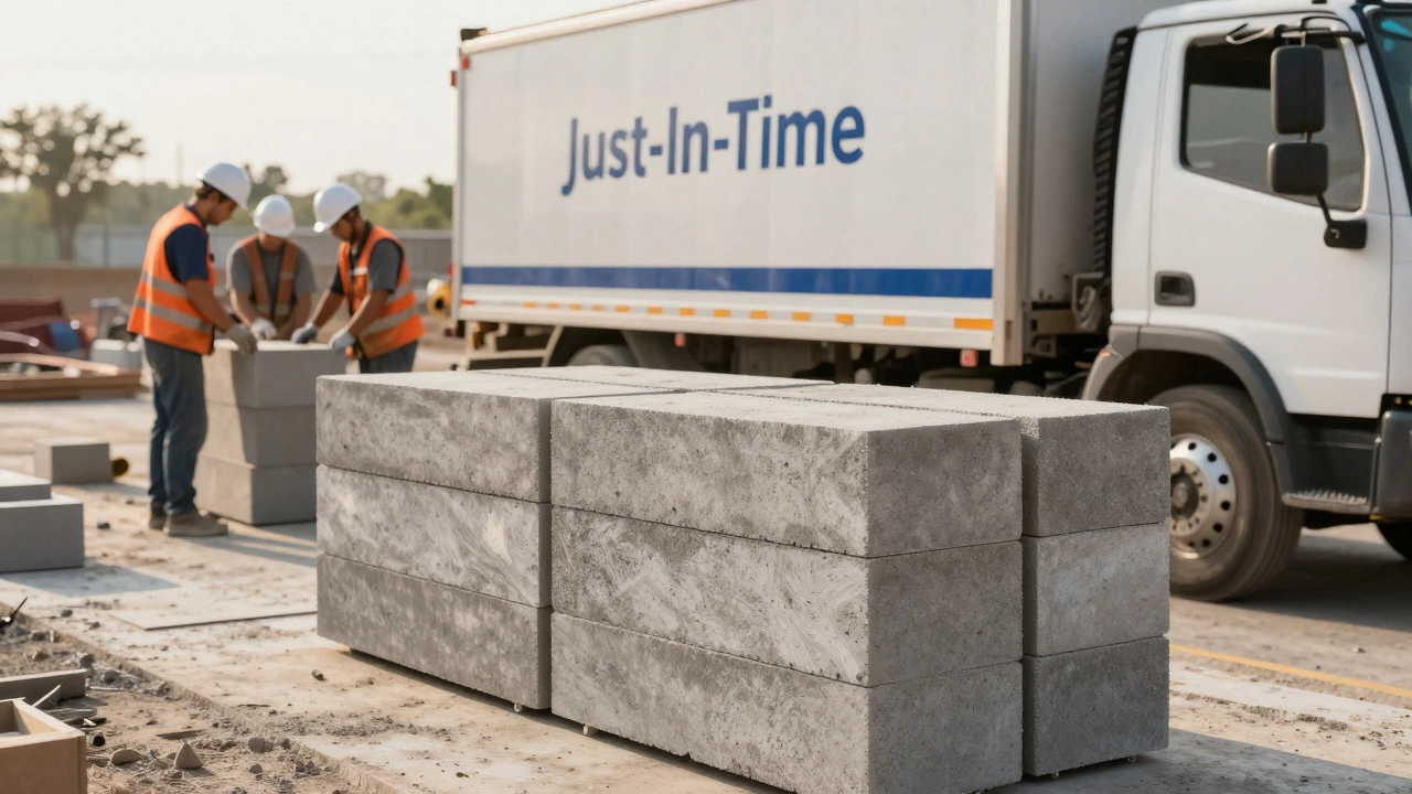 Доставка строительных материалов точно в срок для работы каменщиков