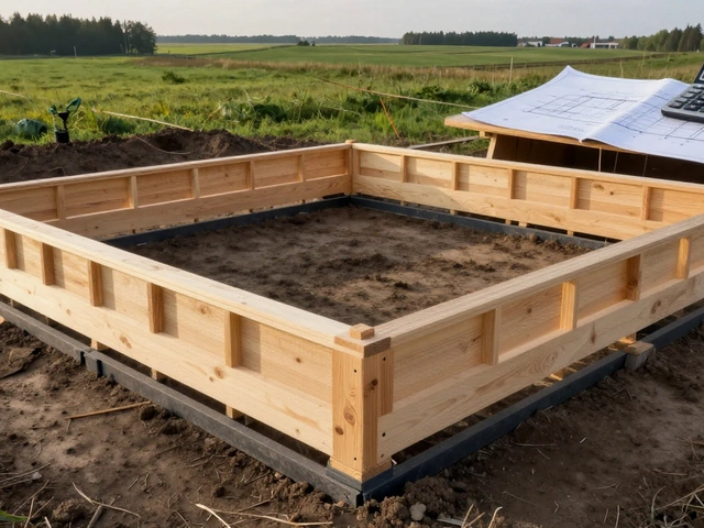 Расчет бетона для фундамента дома 9х9: пошаговая инструкция